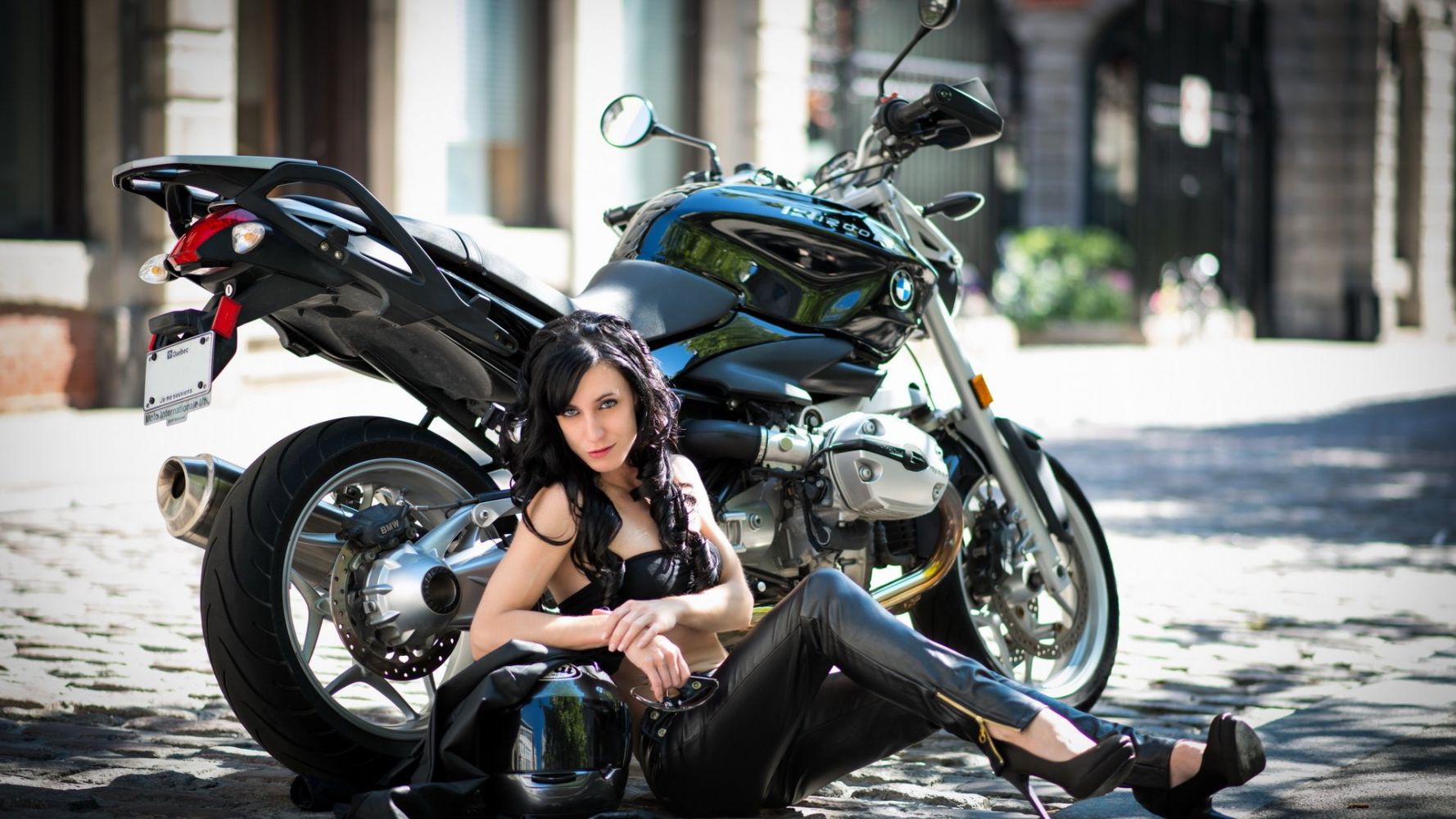 European women on bikes in Vadodara